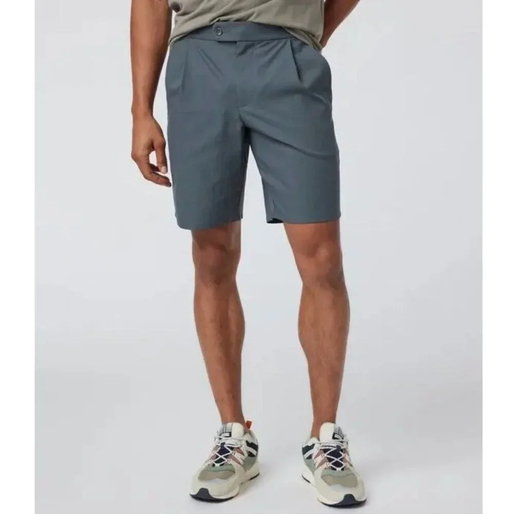 Vuori Cascade Elastic Waist Shorts – Shale Performance Shorts Size 30 J216